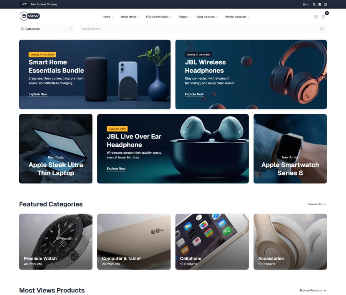 Gadget demo preview screenshot